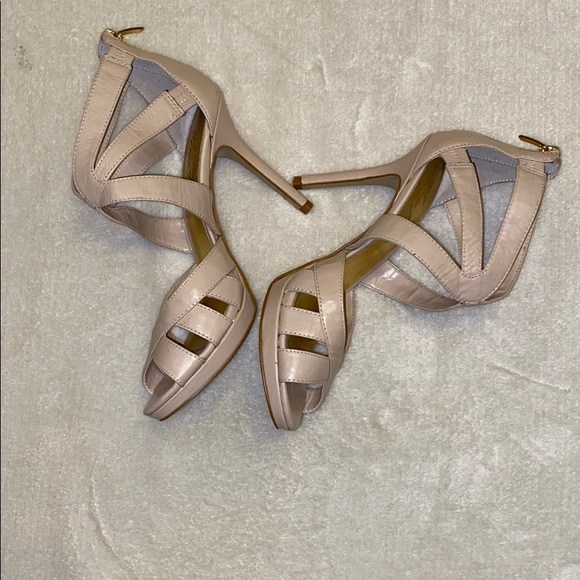 Marc Fisher Ziro Strappy Platform Shoes sz 7.5 - Picture 4 of 10